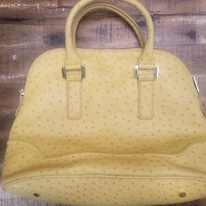 Ivanka Trump Mustard Satchel